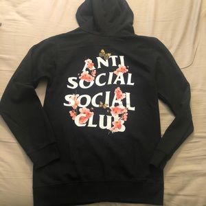 Anti Social Social Club Zipper Hoodie size S